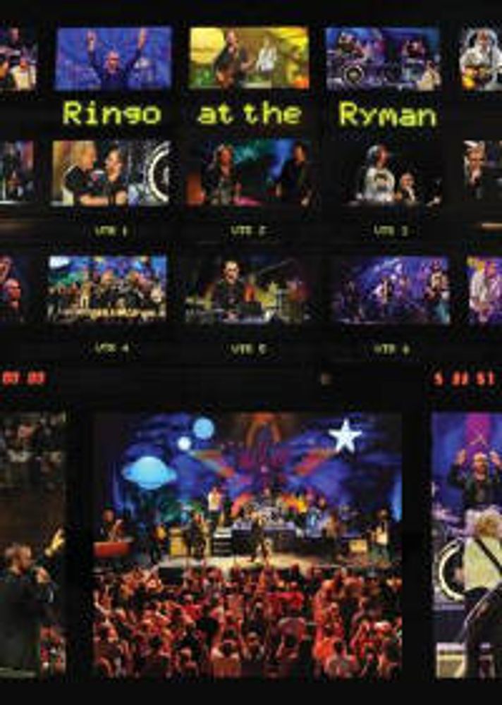 

Диск DVD Ringo At The Ryman: Ringo Starr & His All-Starr Band 2012