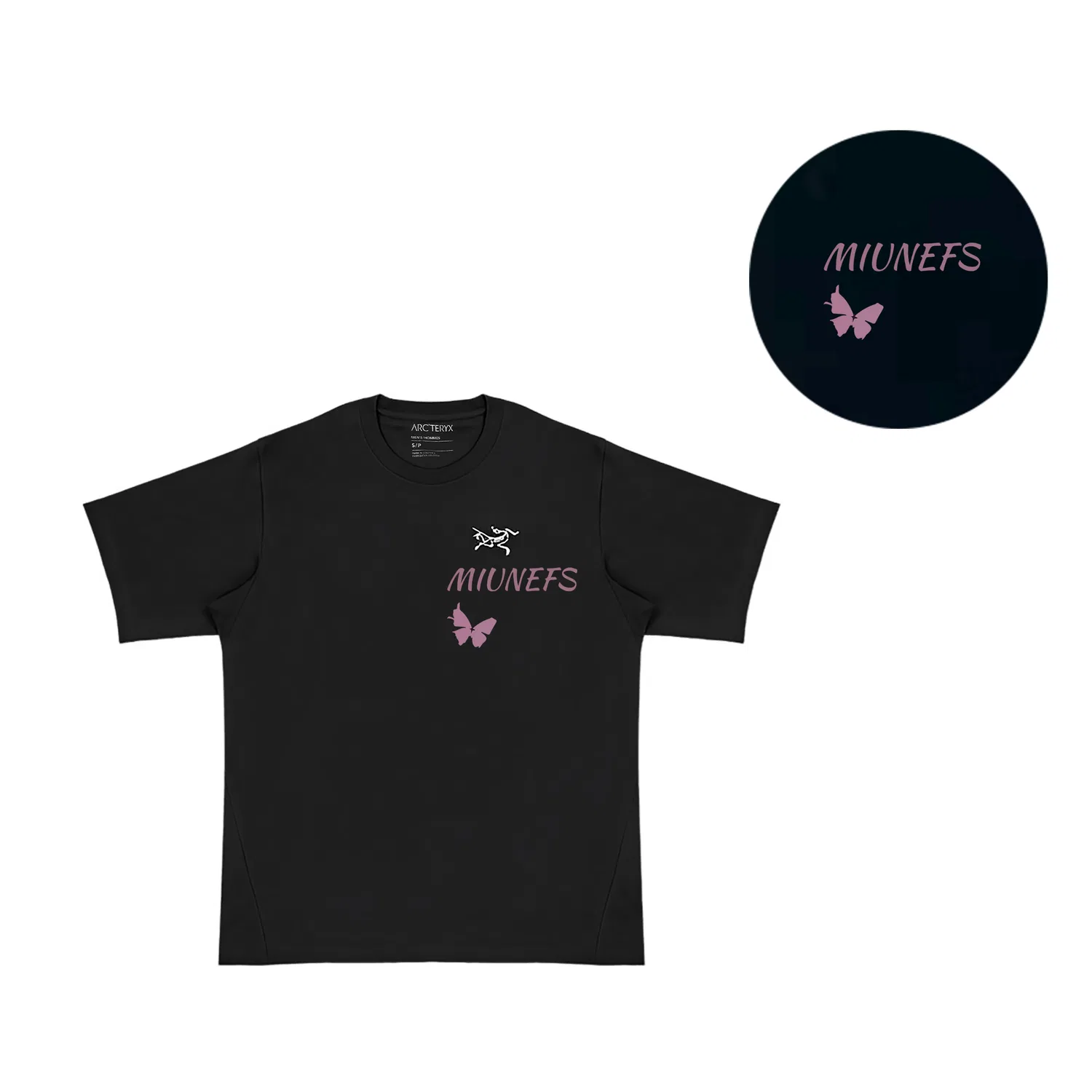 Футболка Arc'teryx KRAGG SL T Shirt унисекс Arcteryx, Black — фото 4