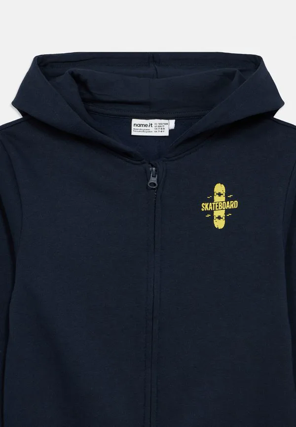 Толстовка на молнии nkmvallen Name It, Navy Blazer — фото 3