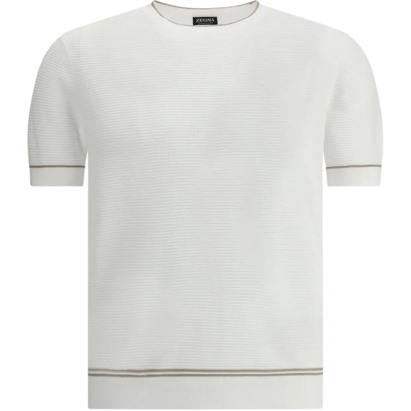 

Футболка Zegna из хлопка Ermenegildo Zegna, белый