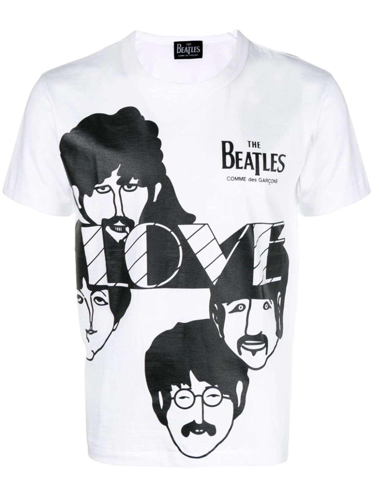 

Comme des Garçons футболка 'The Beatles', белый