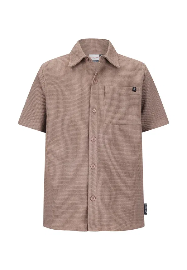 Рубашка reinout shirt Retour Jeans, цвет мокко