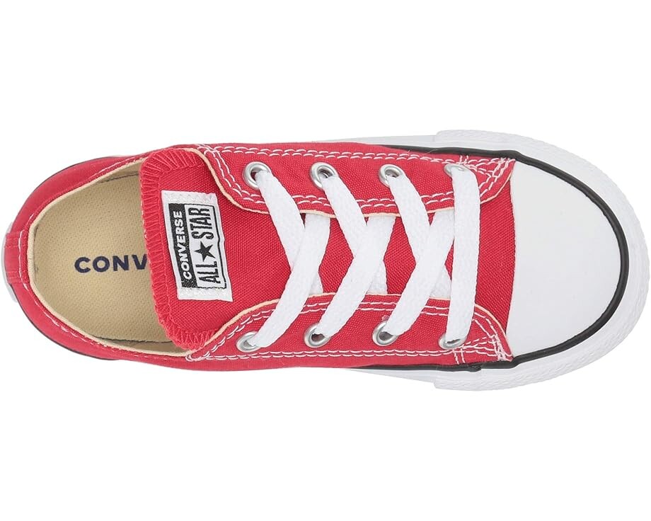 Кроссовки Converse Kids Chuck Taylor All Star Core Ox, красный — фото 2
