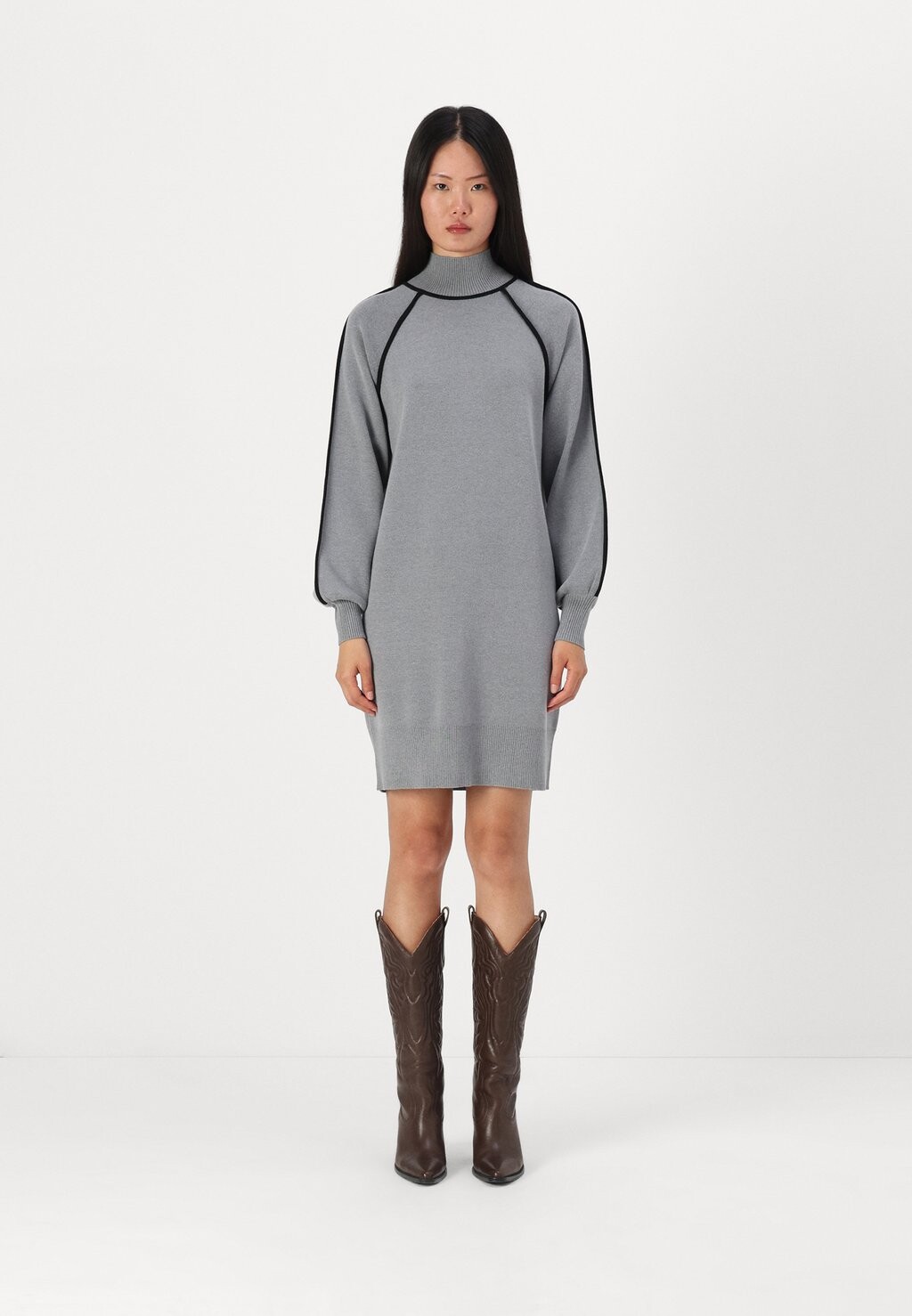 

Платье-джемпер YASCORA DRESS YAS, серый