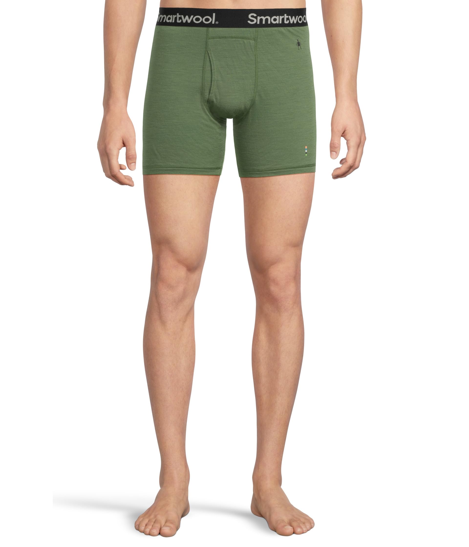 

Трусы-боксеры Smartwool Merino Boxer Brief, цвет Fern Green