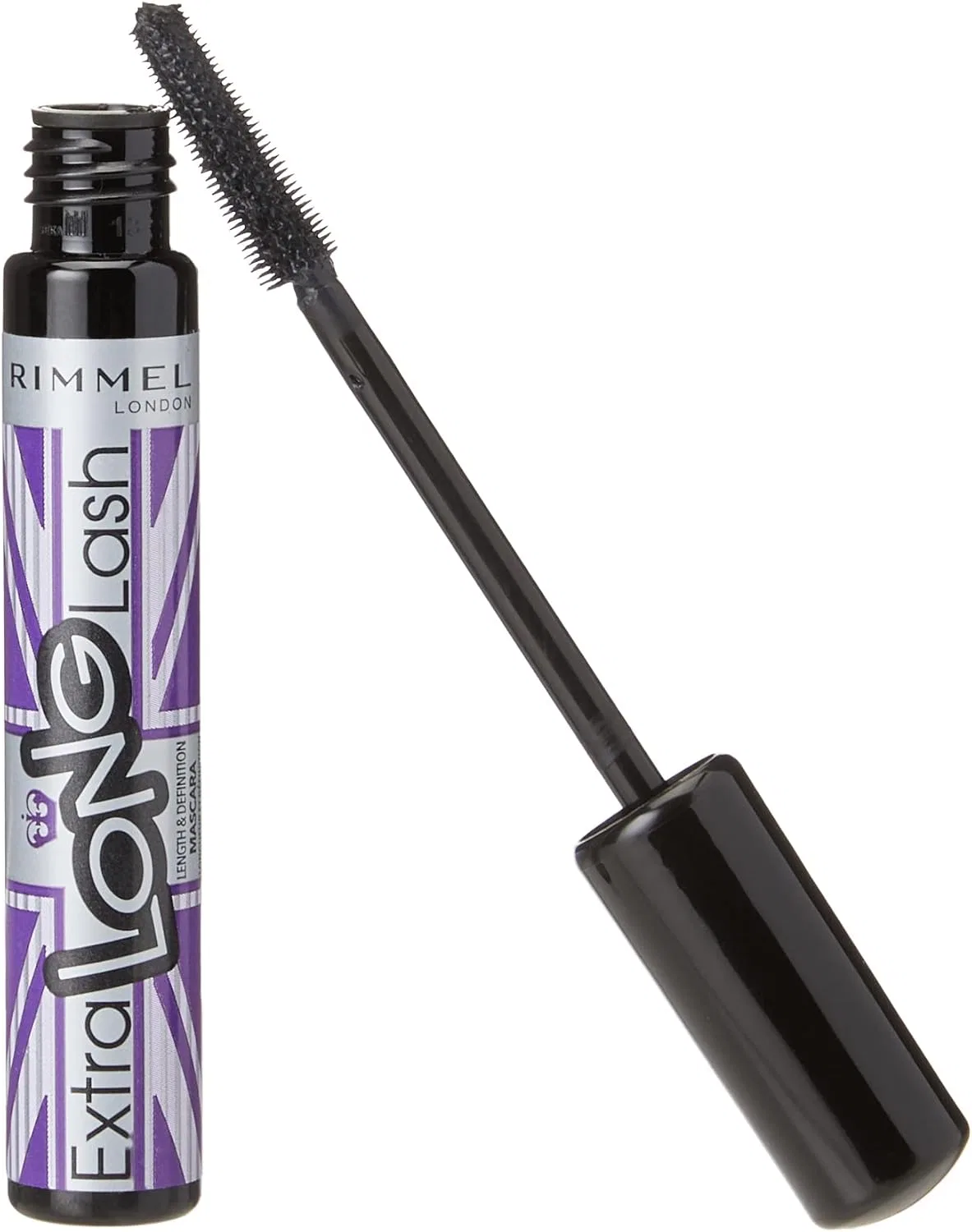 Тушь для ресниц Rimmel Extra Long Lash, водостойкая, 8 мл, экстремально черный — фото 2
