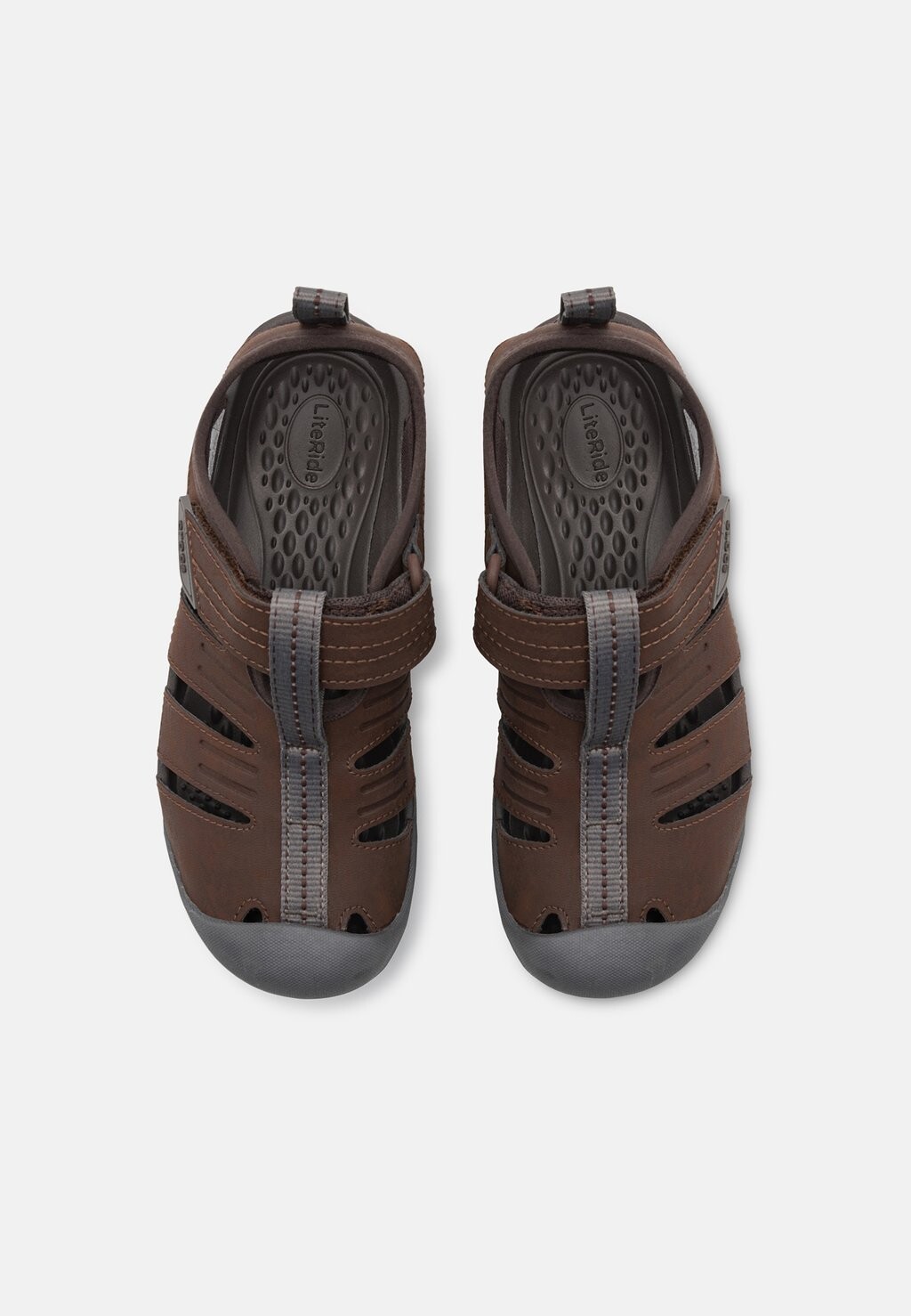 Прогулочные сандалии Yukon Fisherman Unisex Crocs, коричневый — фото 2