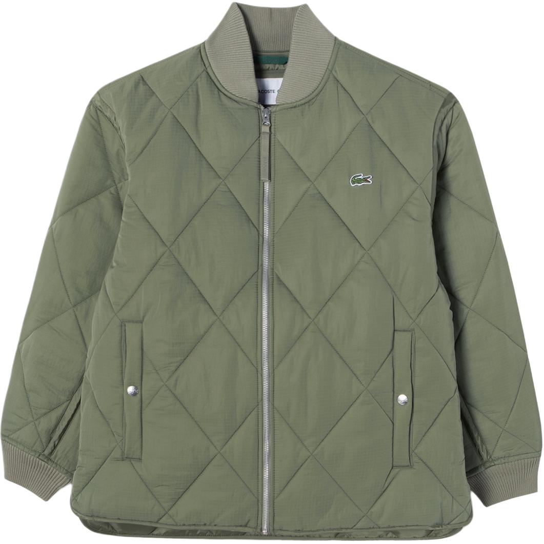 

LACOSTE Куртка с логотипом водонепроницаемая, Khaki Olive