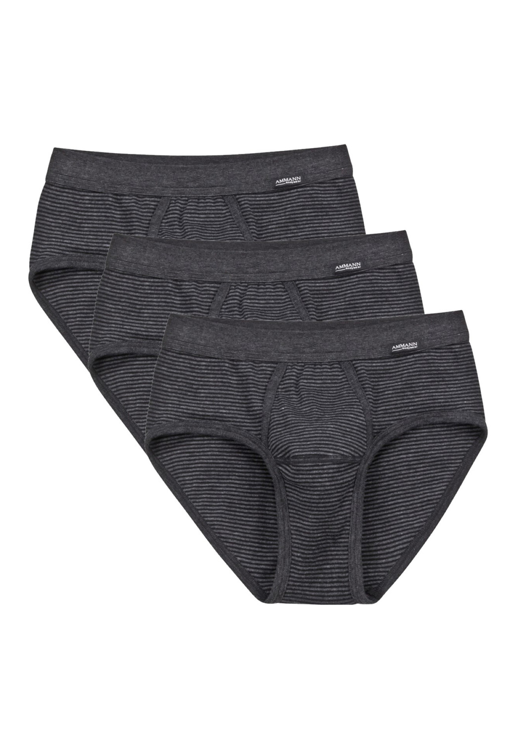 

Трусы Ammann/Unterhose Jeans Feinripp, антрацит
