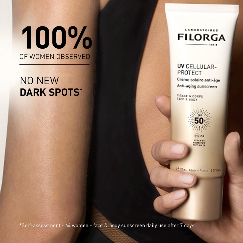 Солнцезащитный крем для лица и тела с защитой от ультрафиолета Filorga, spf 50+ 125 мл — фото 4