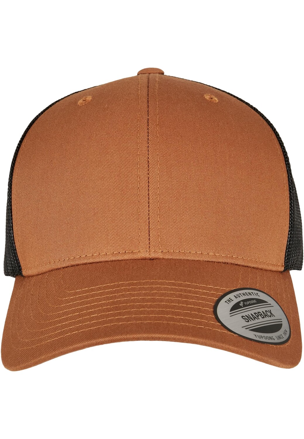 

Бейсболка Flexfit Trucker, цвет caramel/black