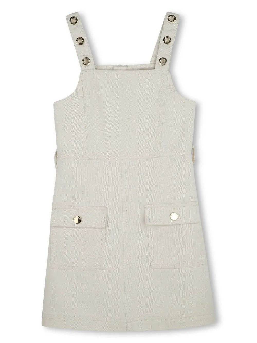 

Платье с люверсами Michael Kors Kids, нейтральный