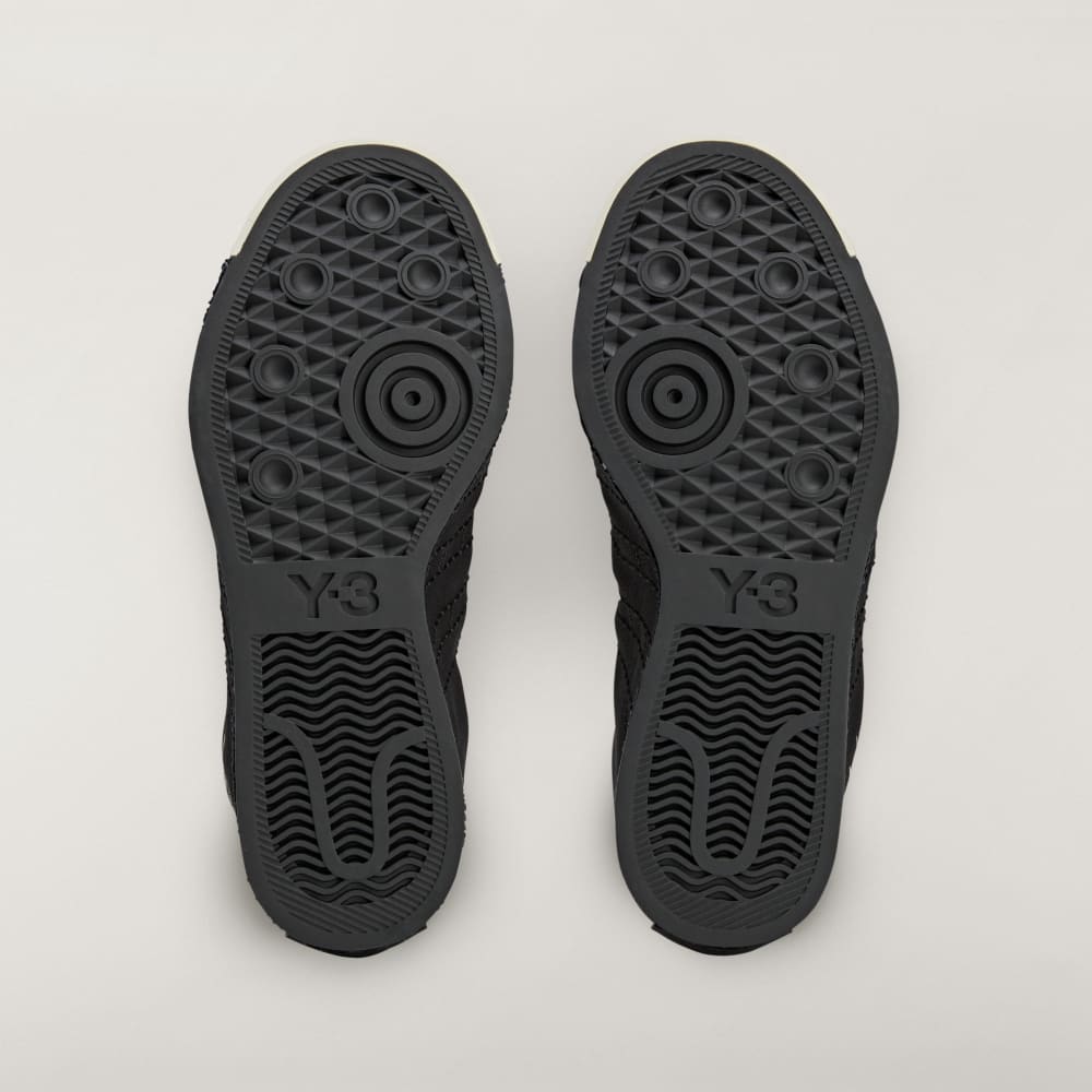 Высокие кроссовки Adidas Y-3 Nizza Hi, цвет Orbit Grey/Orbit Grey/Black — фото 4