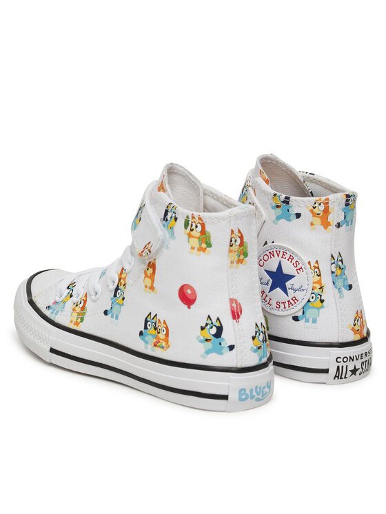 Тканевые кроссовки Converse x Bluey Chuck Taylor All Star Easy On A16463C Converse, белый — фото 3