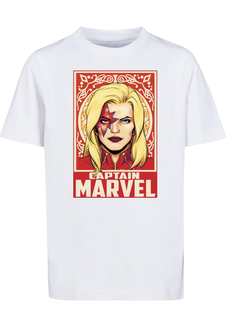 

Рубашка ABSOLUTE CULT Captain Marvel - Ornament, белый