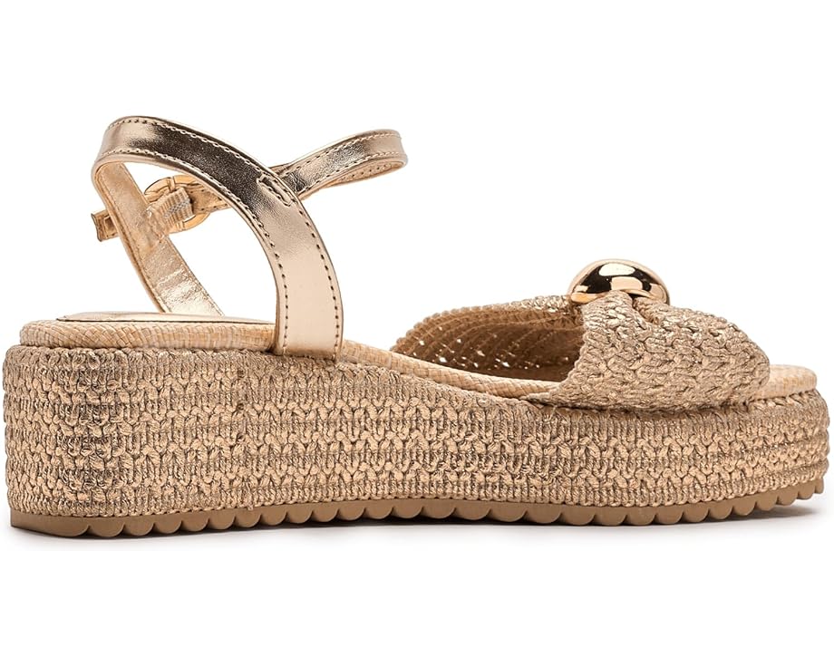 Детские туфли Steve Madden Chayna (Little Kid/Big Kid) Steve Madden Kids, Gold — фото 3