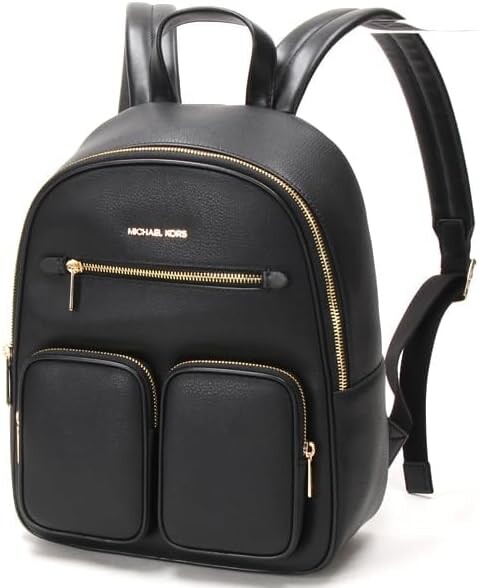 

Michael Kors Jet Set Средний ПВХ Модный карманный рюкзак через плечо