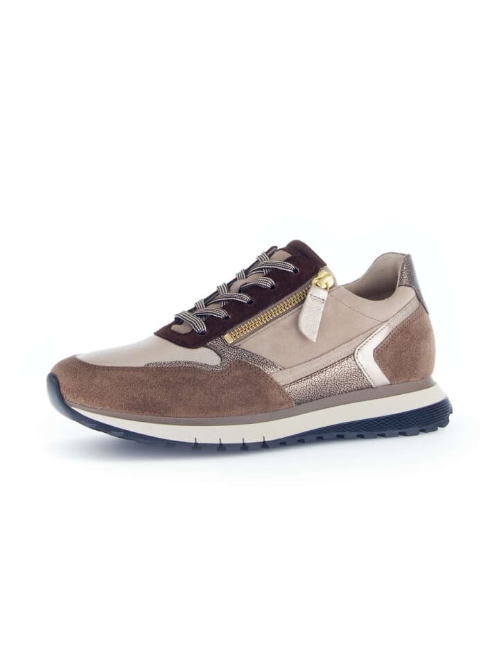 Низкие кроссовки Gabor Comfort low, коричневый