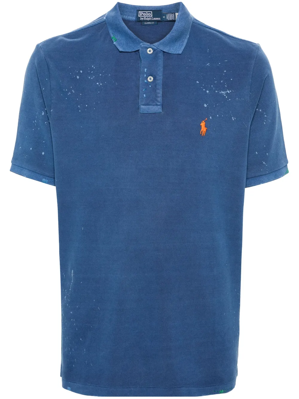 

Рубашка поло с логотипом Polo Pony POLO RALPH LAUREN, синий