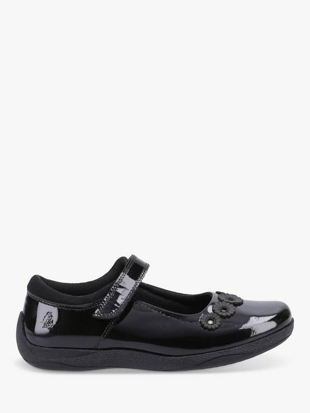 

Детские туфли Mary Jane Christina Junior Riptape из лаковой кожи Hush Puppies, Black