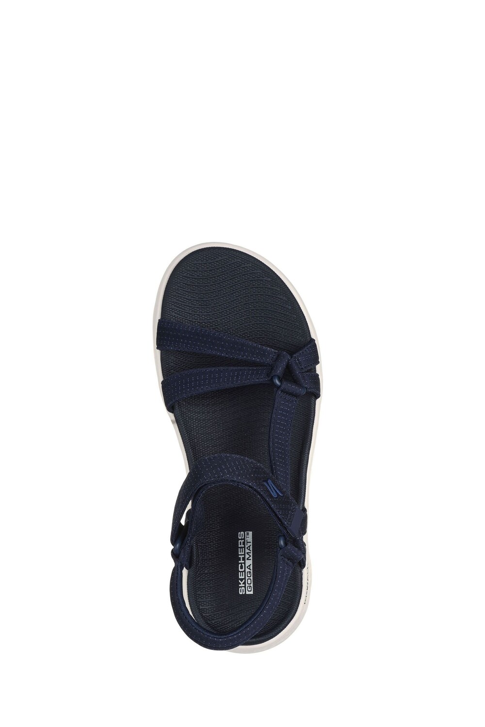 Сандалии Go Walk Flex Sublime из коллаборации с колготками Skechers, синий — фото 4