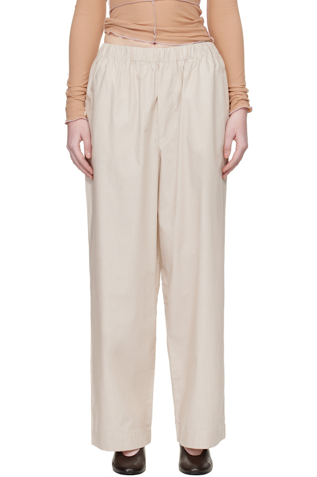 

Baserange Бежевые домашние брюки Claude