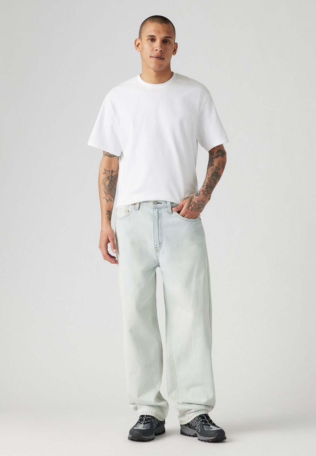

Джинсы свободного кроя 578™ BAGGY Levi's, светло-голубой деним