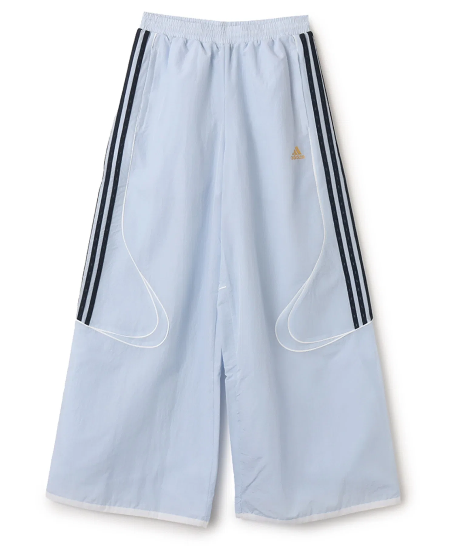 Женские спортивные брюки adidas TEAMGEIST 2.0 с сетчатыми вставками тёмно-синие