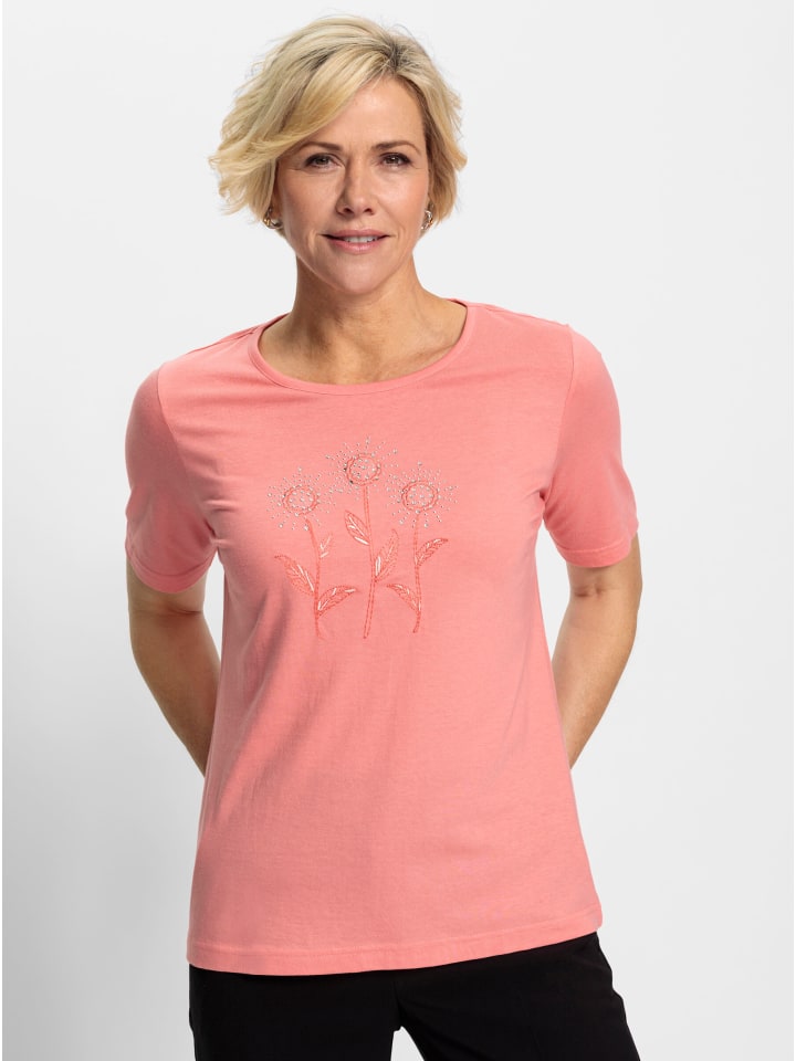 

Рубашка с короткими рукавами в цвете фламинго WITT WEIDEN