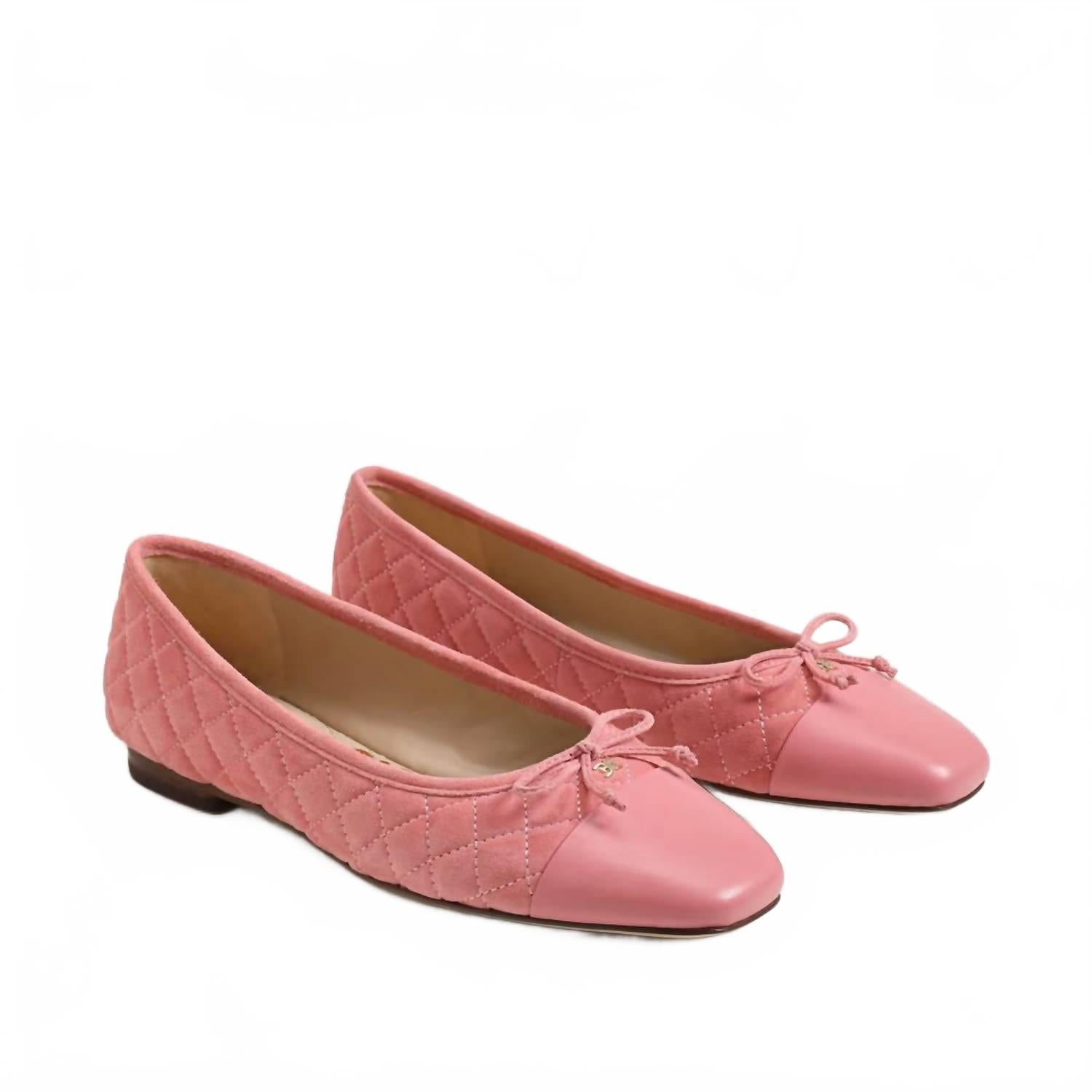 Женские балетки Мэрилин с мыском в розовом цвете Sam Edelman