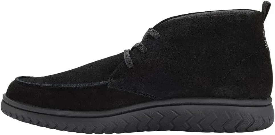 Мужские мокасины Relaxlite Chukka Clarks Premium, Black Sde — фото 2