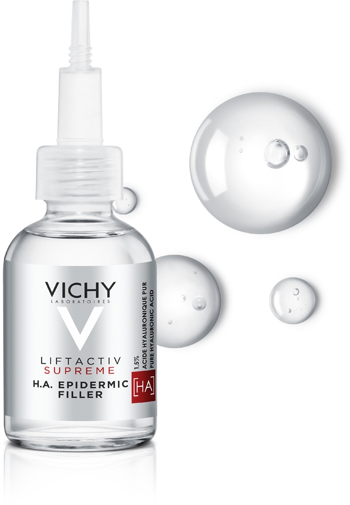 Сыворотка Vichy — Liftactiv supreme ha эпидермальный филлер антивозрастная с гиалуроновой кислотой, 30 мл — фото 3