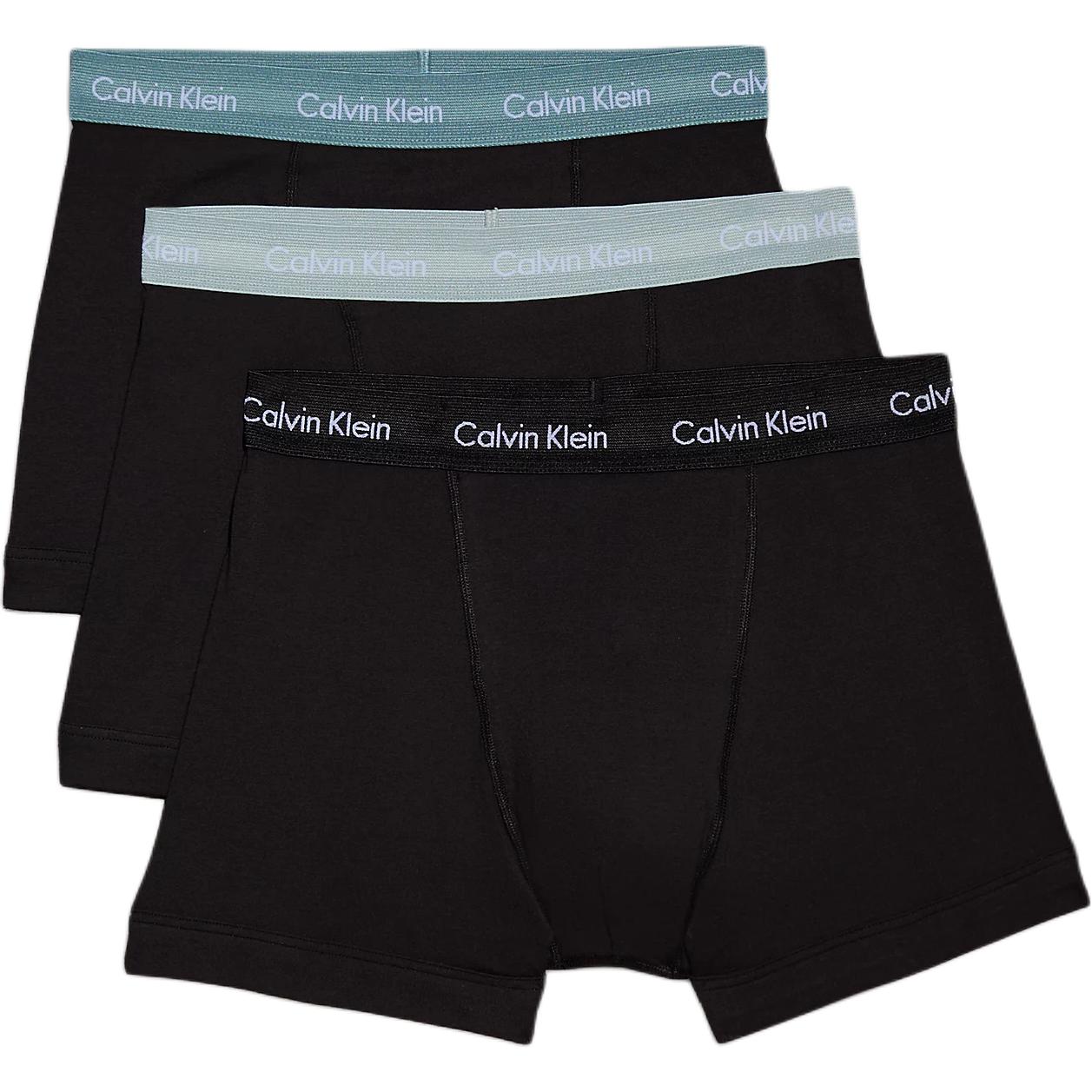 

Мужские трусы CALVIN KLEIN, европейская версия, 3 шт, 3 Pack (Black+Light Blue+Blue)