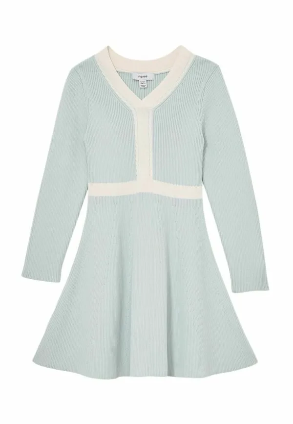 Платье-Свитер alma craftstitch Reiss, Pale Blue
