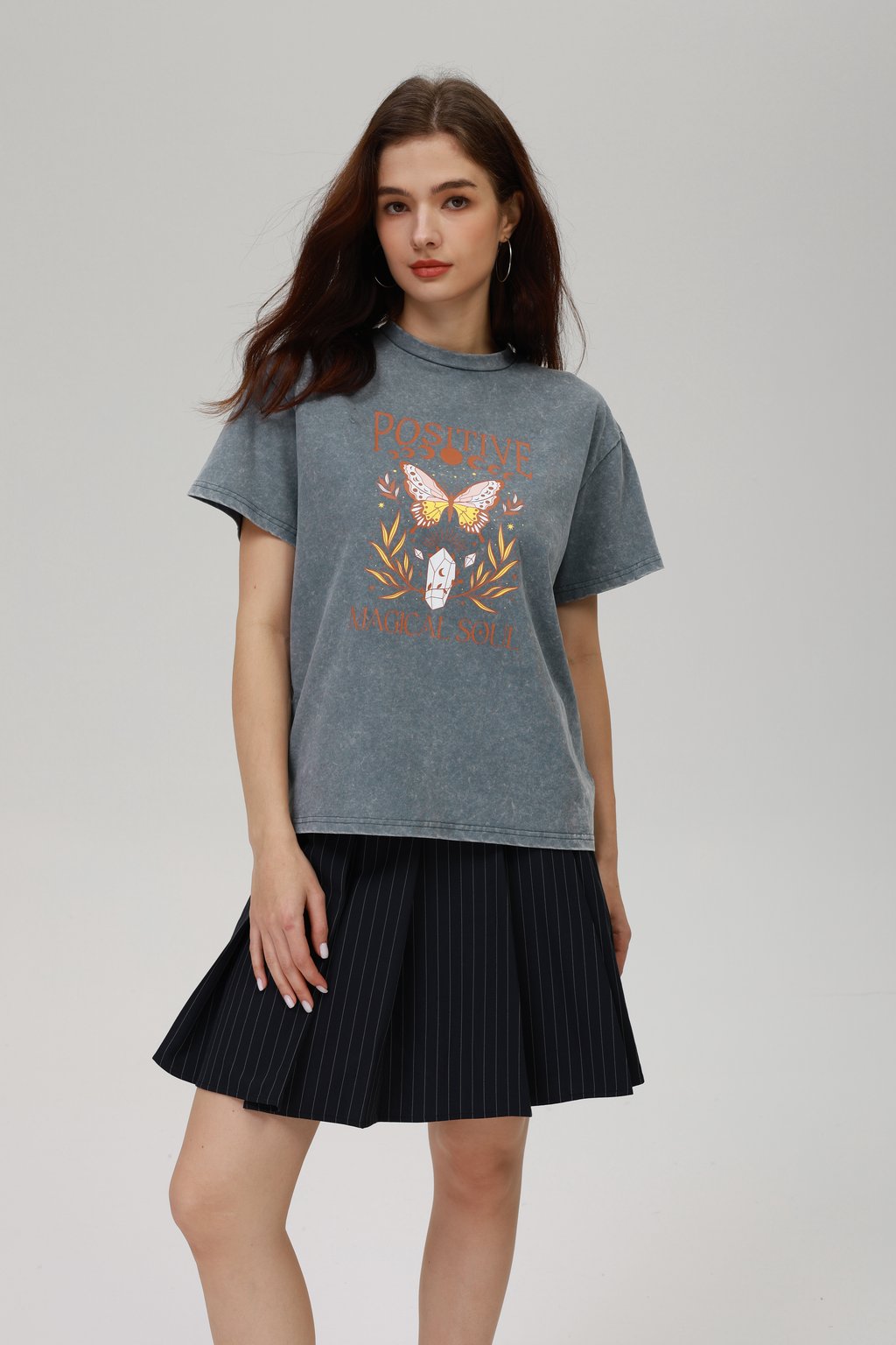 

Футболка с принтом MYSTIC PRINT Even&Odd by Zalando, серый