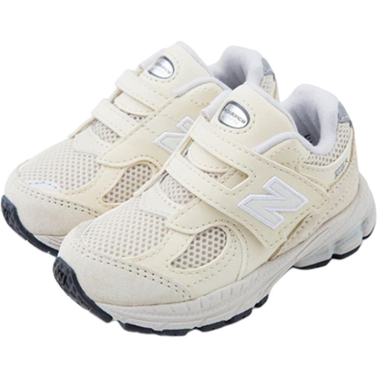Низкие кроссовки NB 2002 Anti Kick с амортизацией для малышей, цвет экрю, для младенцев и малышей New Balance, Light Milk Tea — фото 3