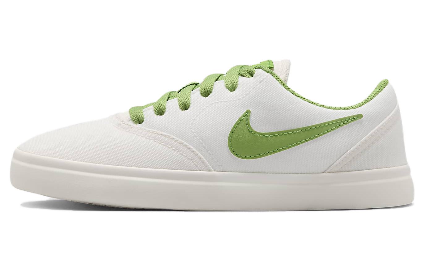 

Кроссовки Canvas SB GS 'Phantom Chlorophyll' Nike, белый/зеленый