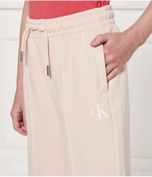 Спортивные штаны Relaxed fit Calvin Klein Jeans, розовый — фото 4