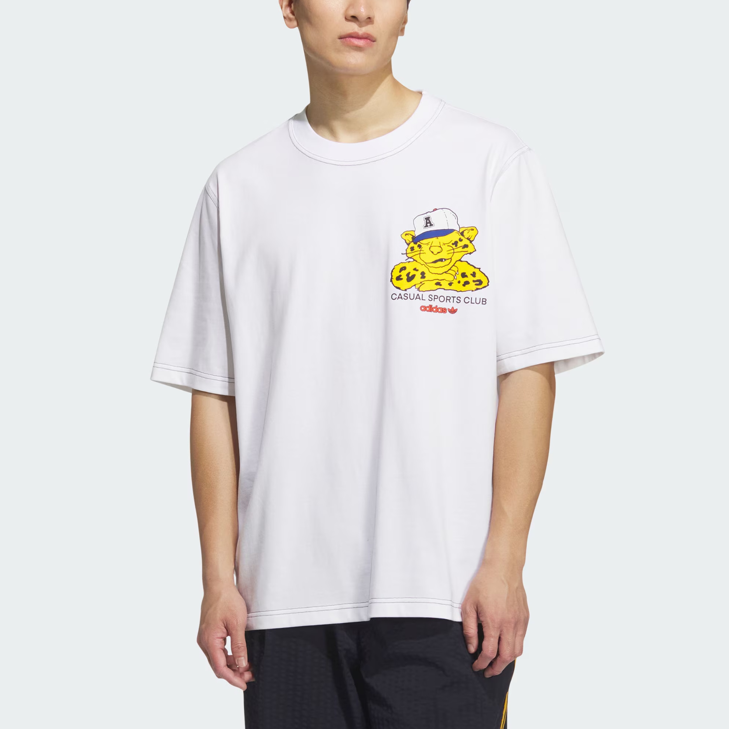 Футболка WABASH мужская Adidas Originals, белый — фото 2
