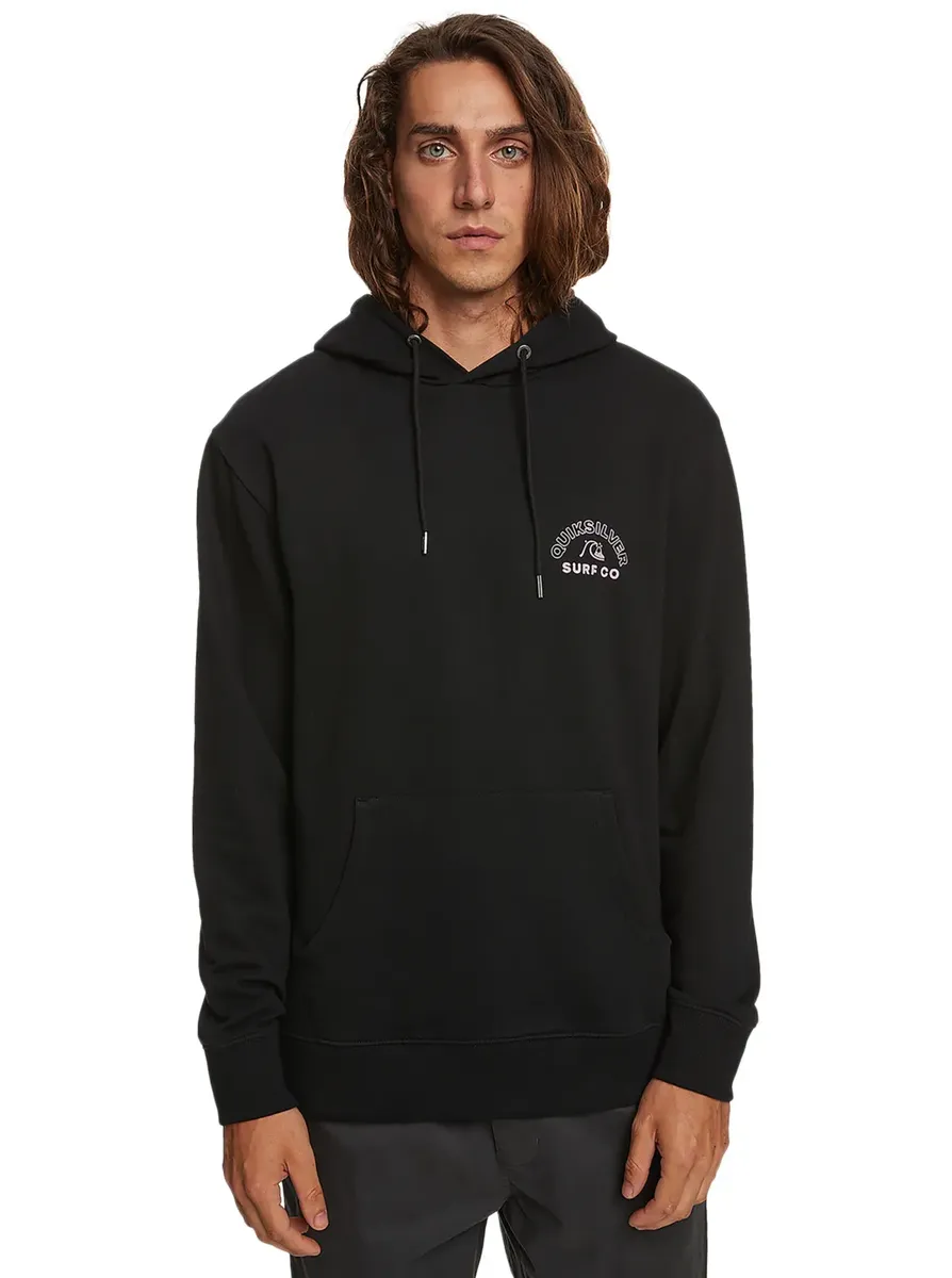 

Толстовка Quiksilver с капюшоном "Timeless Spin", черный