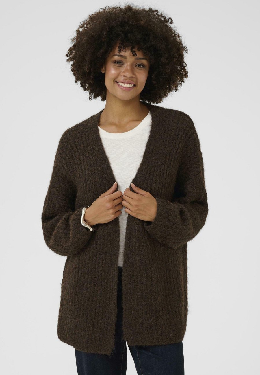 

Кардиган Culture CUBRAVA CARDIGAN, Coffee Bean Melange/Mottled Dark Brown