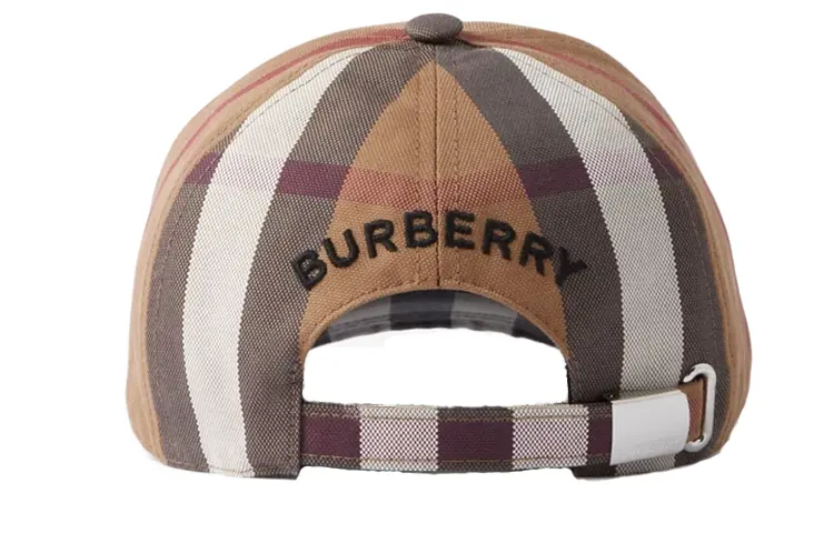 Burberry Хлопковая бейсболка мужская умбра, Umber — фото 4