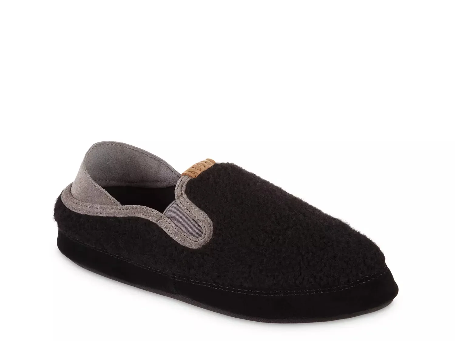 Мокасины домашние - женские Acorn, Black