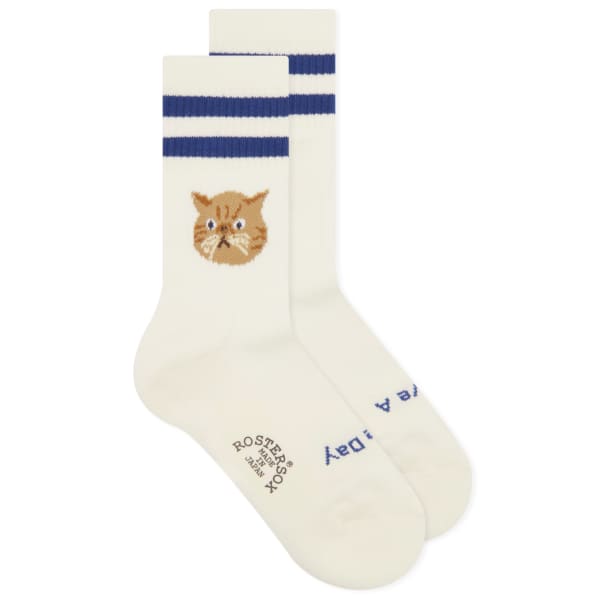 

Носки с кошками Rostersox, синий