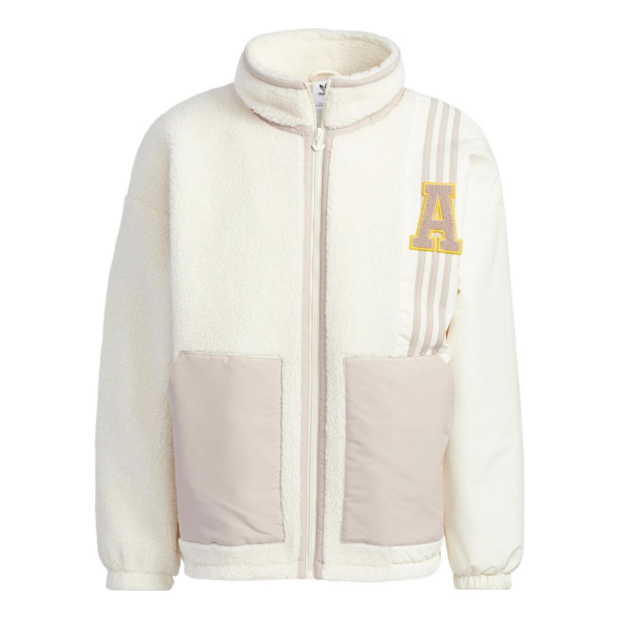 

Куртка adidas Berber Fleece Jacket, белый