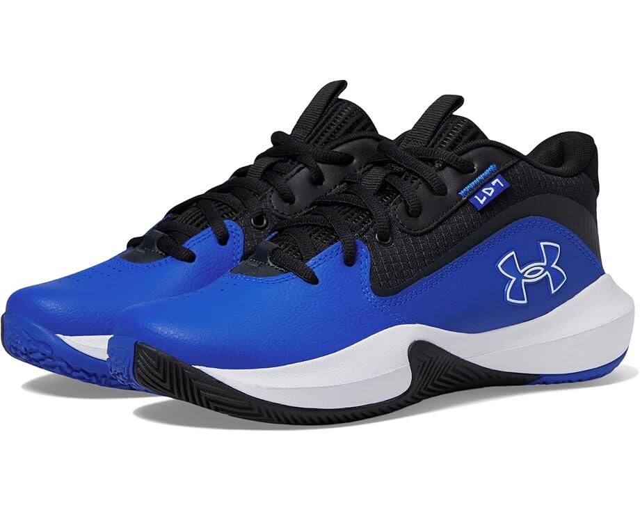 

Кроссовки Under Armour Kids Grade School Lockdown 7, цвет Team Royal/Black/White