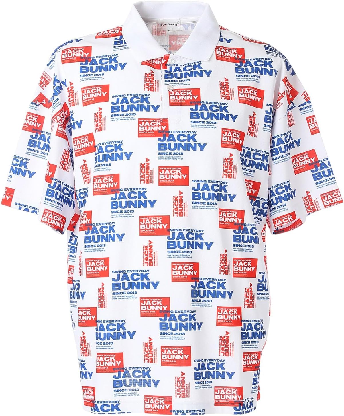 

Мужская поло-рубашка Jack Bunny 262-5260725 с коротким рукавом (впитывающая влагу, быстросохнущая, износостойкая, пригодная для стирки), белый