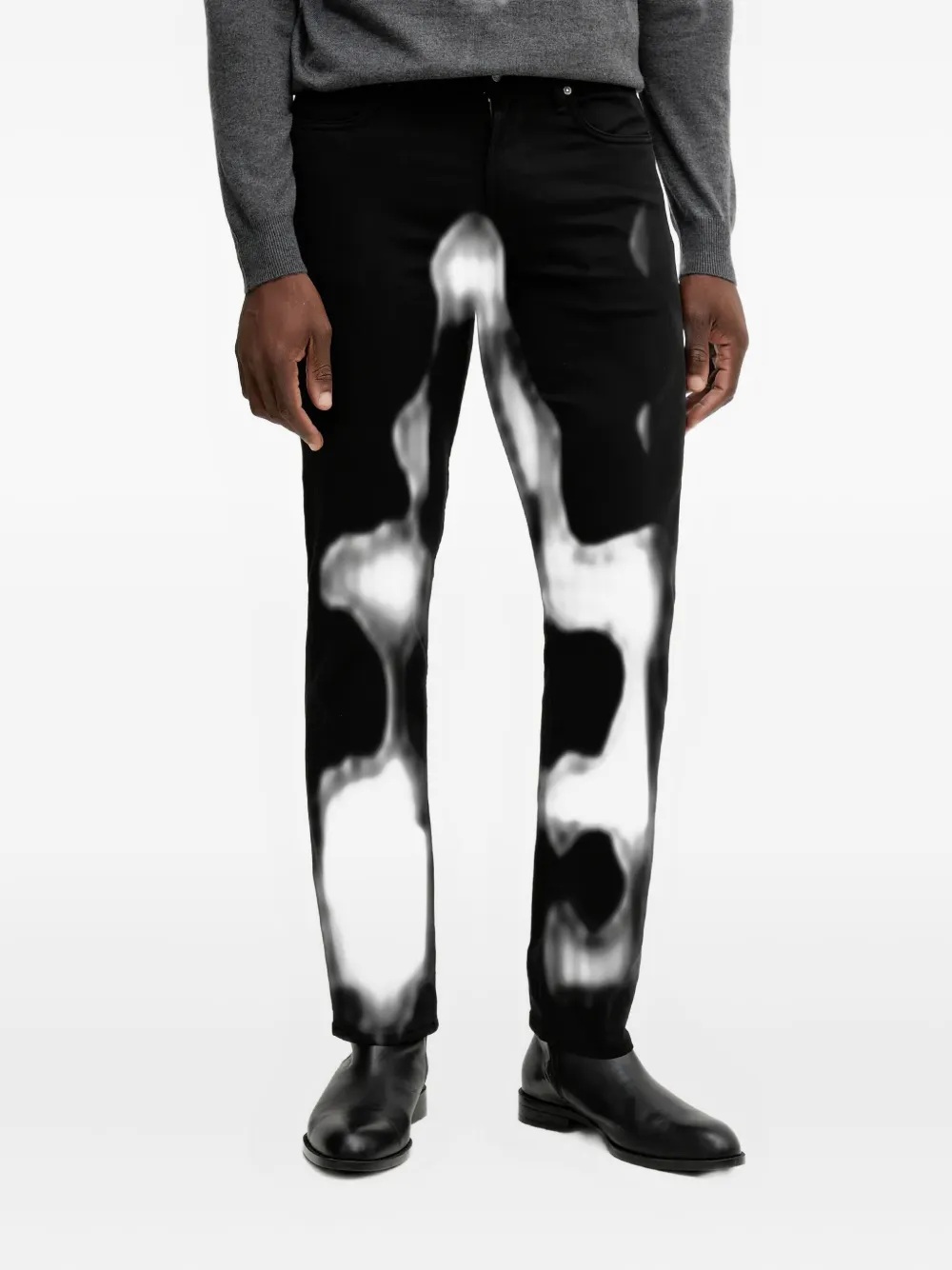 

Джинсы с нашивкой-логотипом Guess Usa, черный