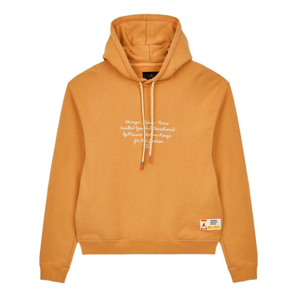 

Толстовка Air Jordan x Maison Chateau Rouge Crossover Hoodie 'Orange', оранжевый