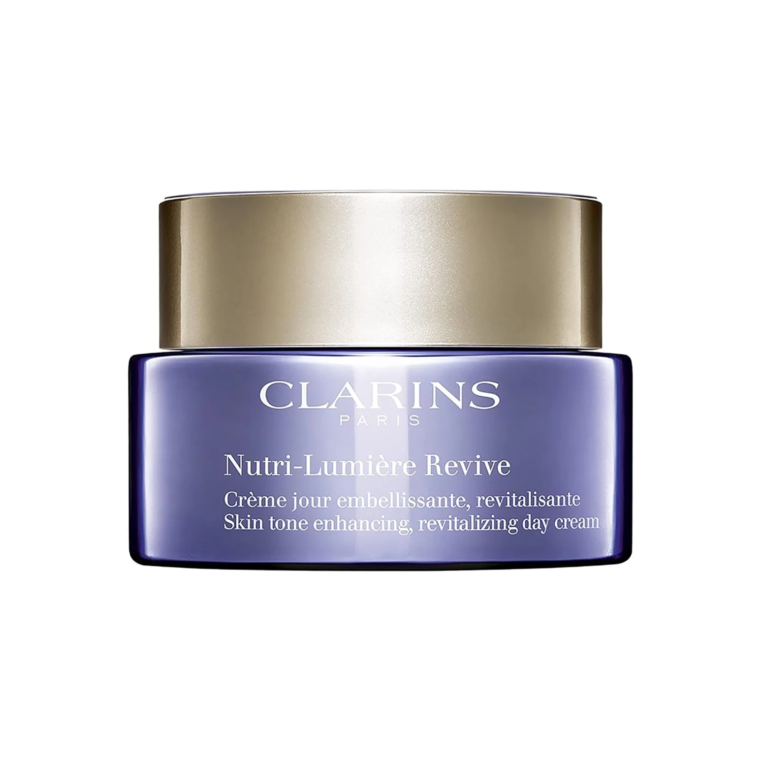 Крем для лица Clarins — Дневной Nutri-Lumière Revive | Увлажняющий -в- : антивозрастной и выравнивающий тон кожи, 48 г